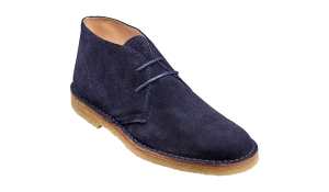 Monty - Navy Suede
