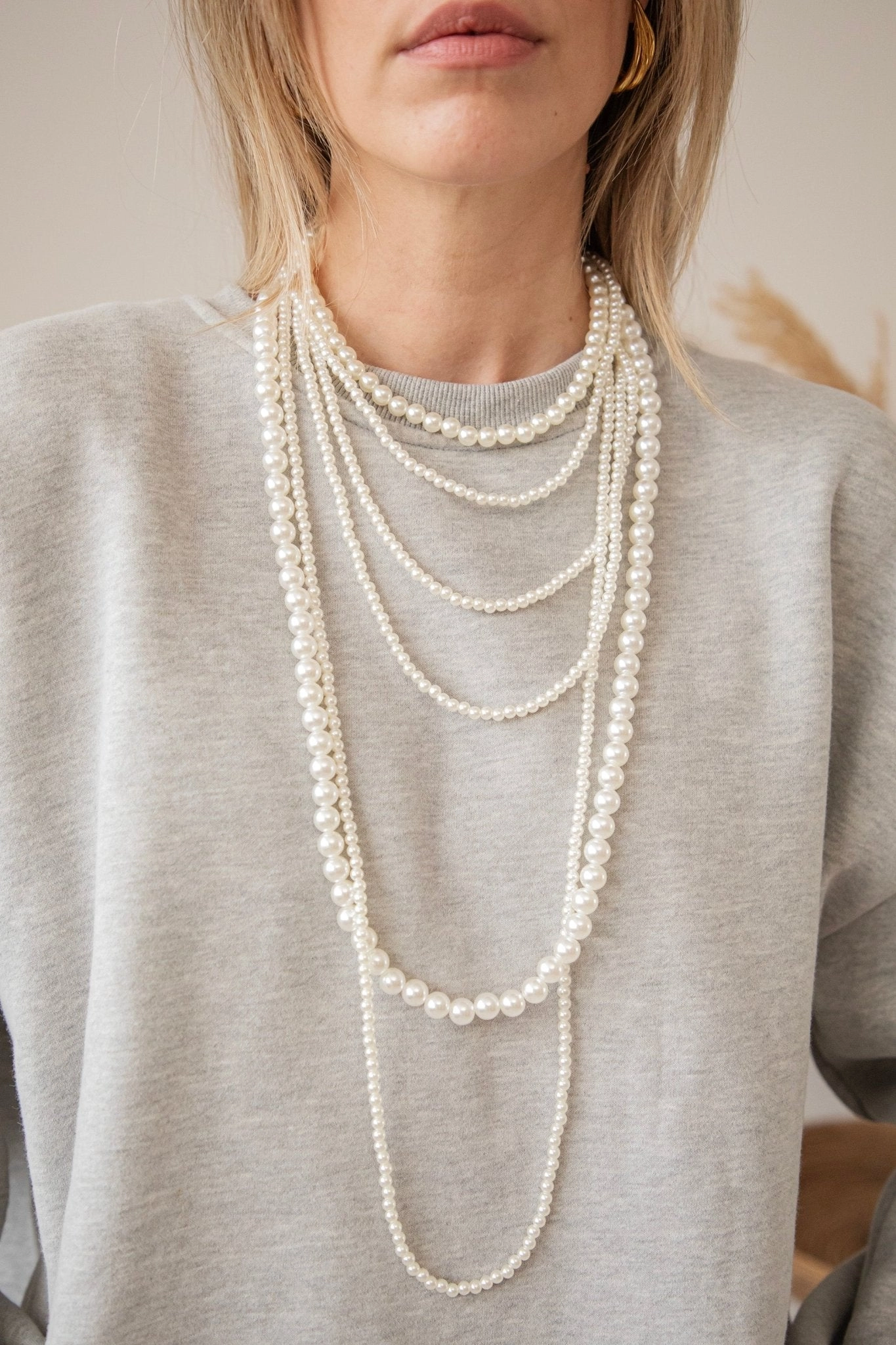Pearl Parade White - Ketting
