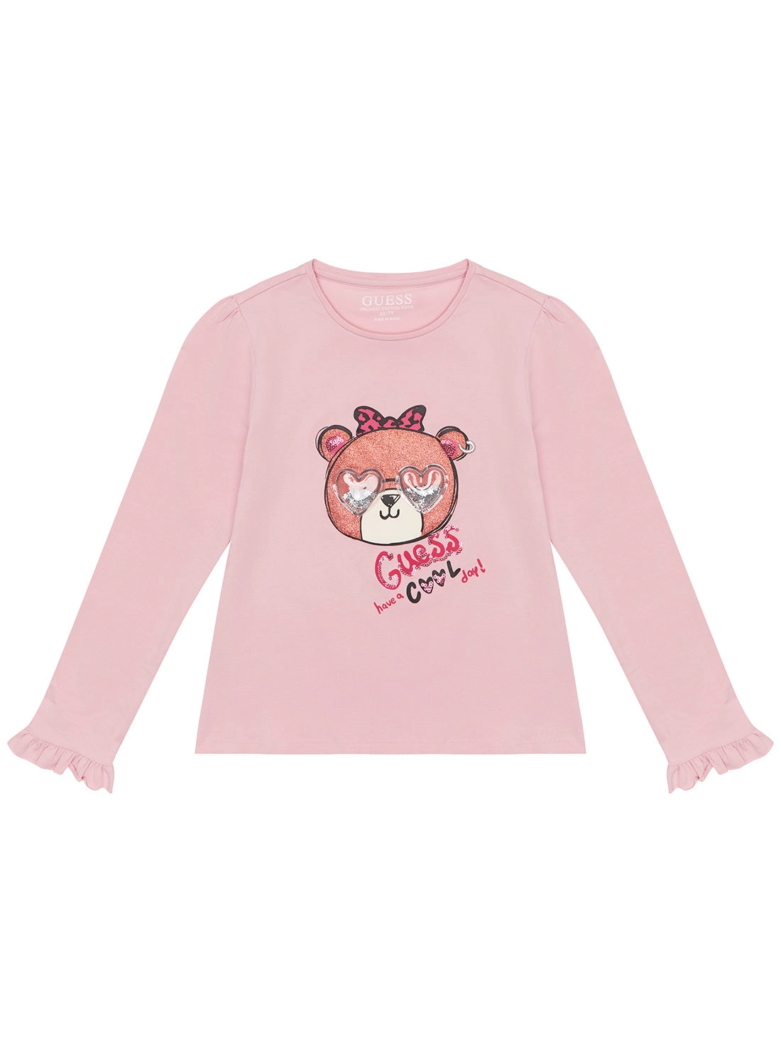 Pink Long Sleeve T-Shirt (2-7)