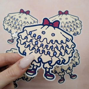 Poof Monster Sticker