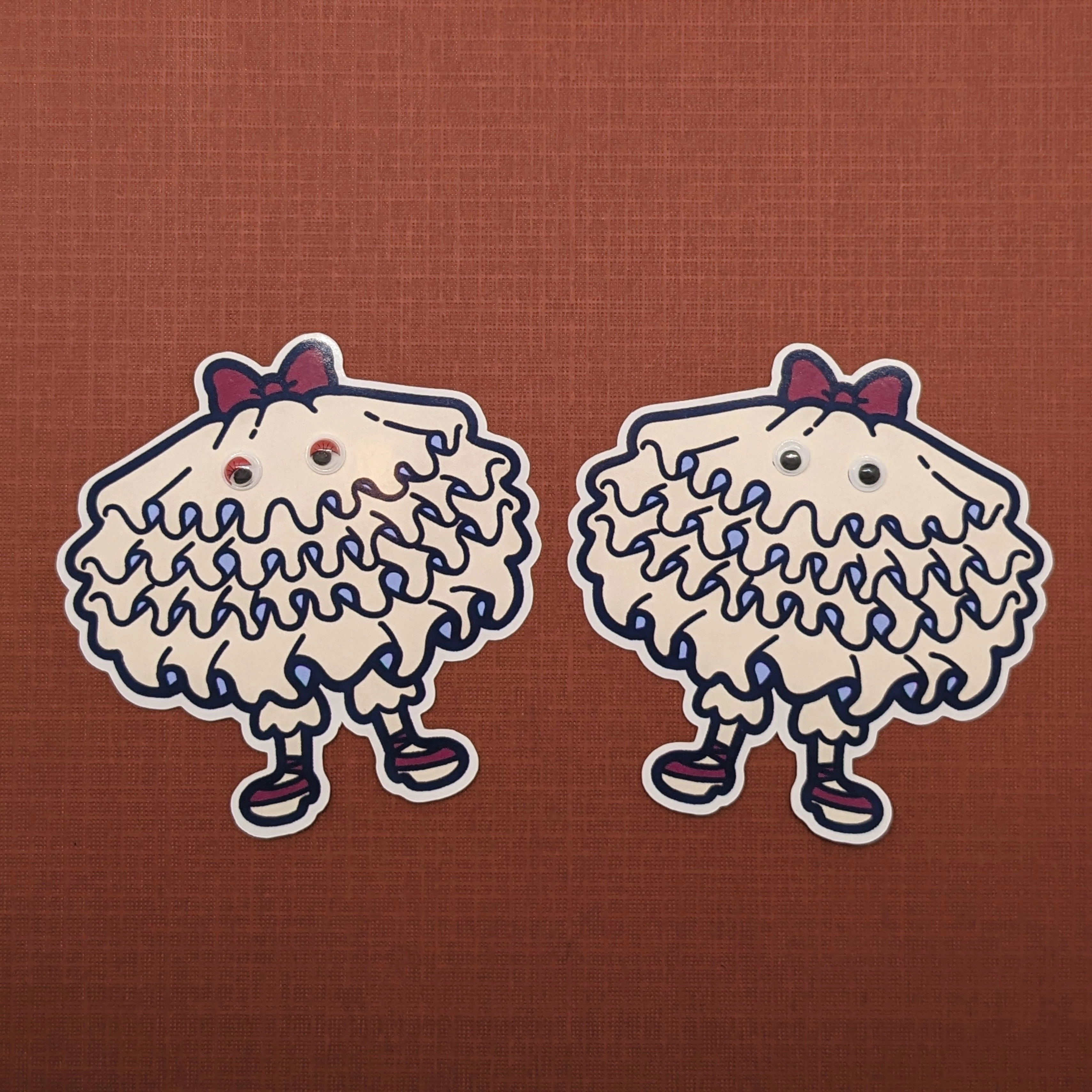 Poof Monster Sticker