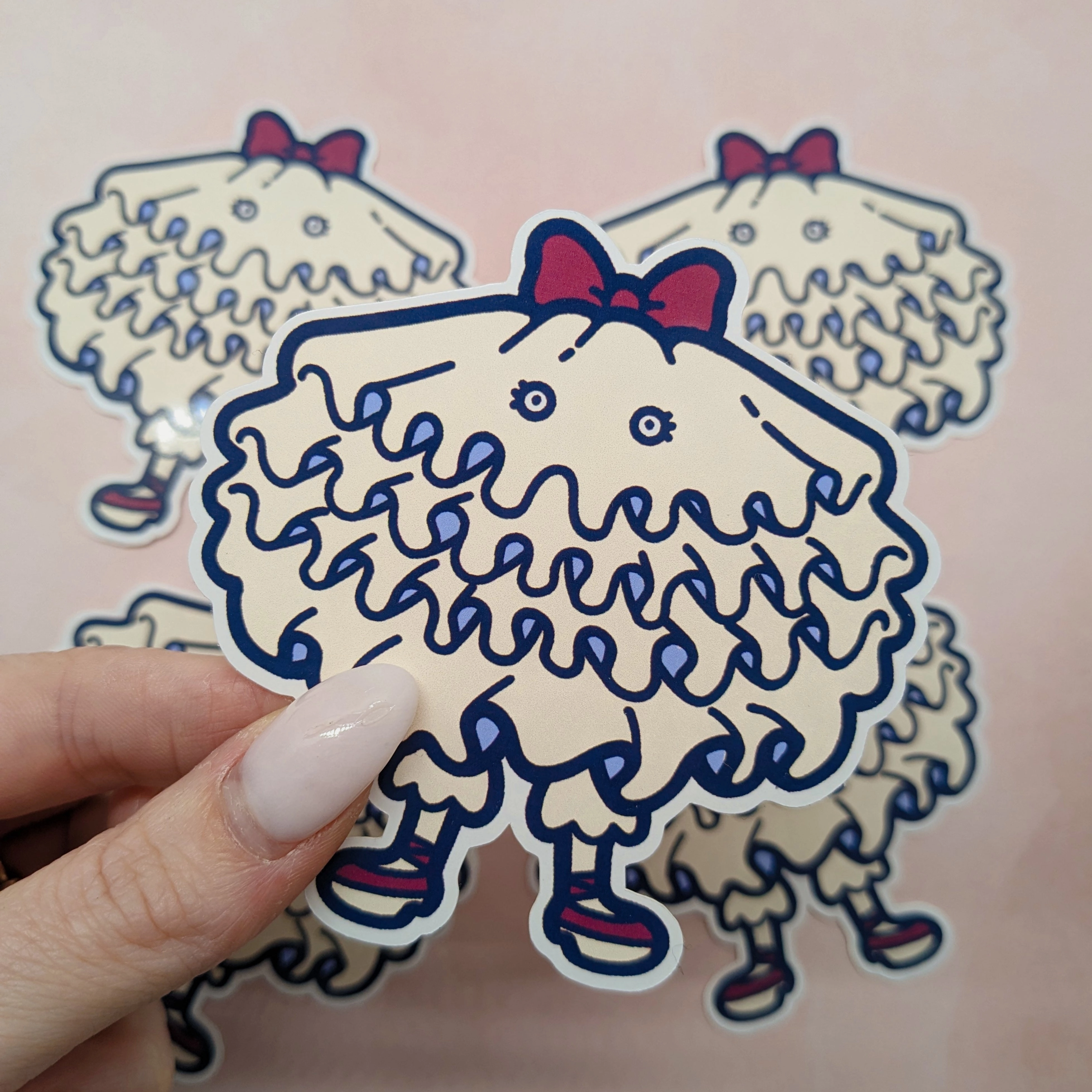 Poof Monster Sticker