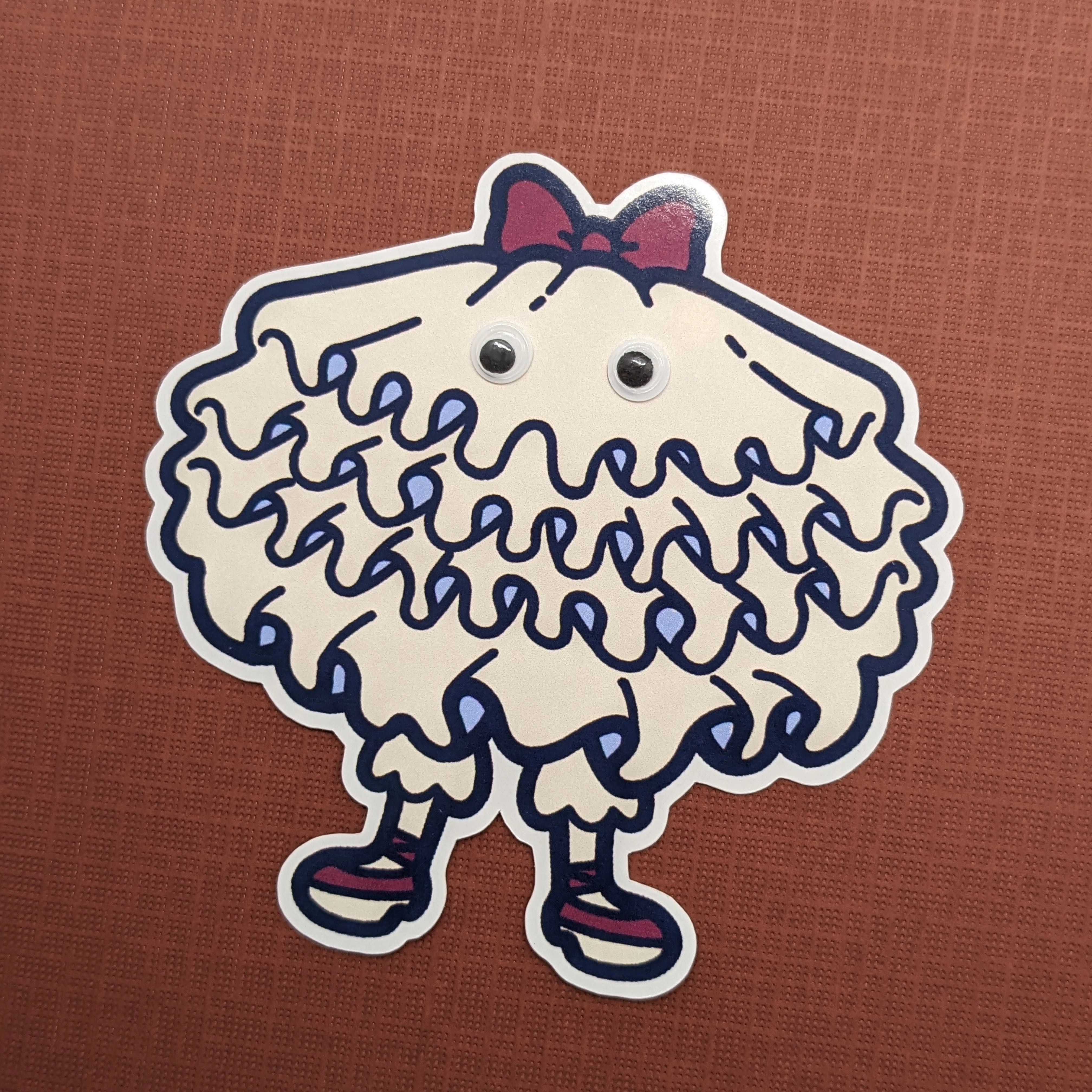 Poof Monster Sticker