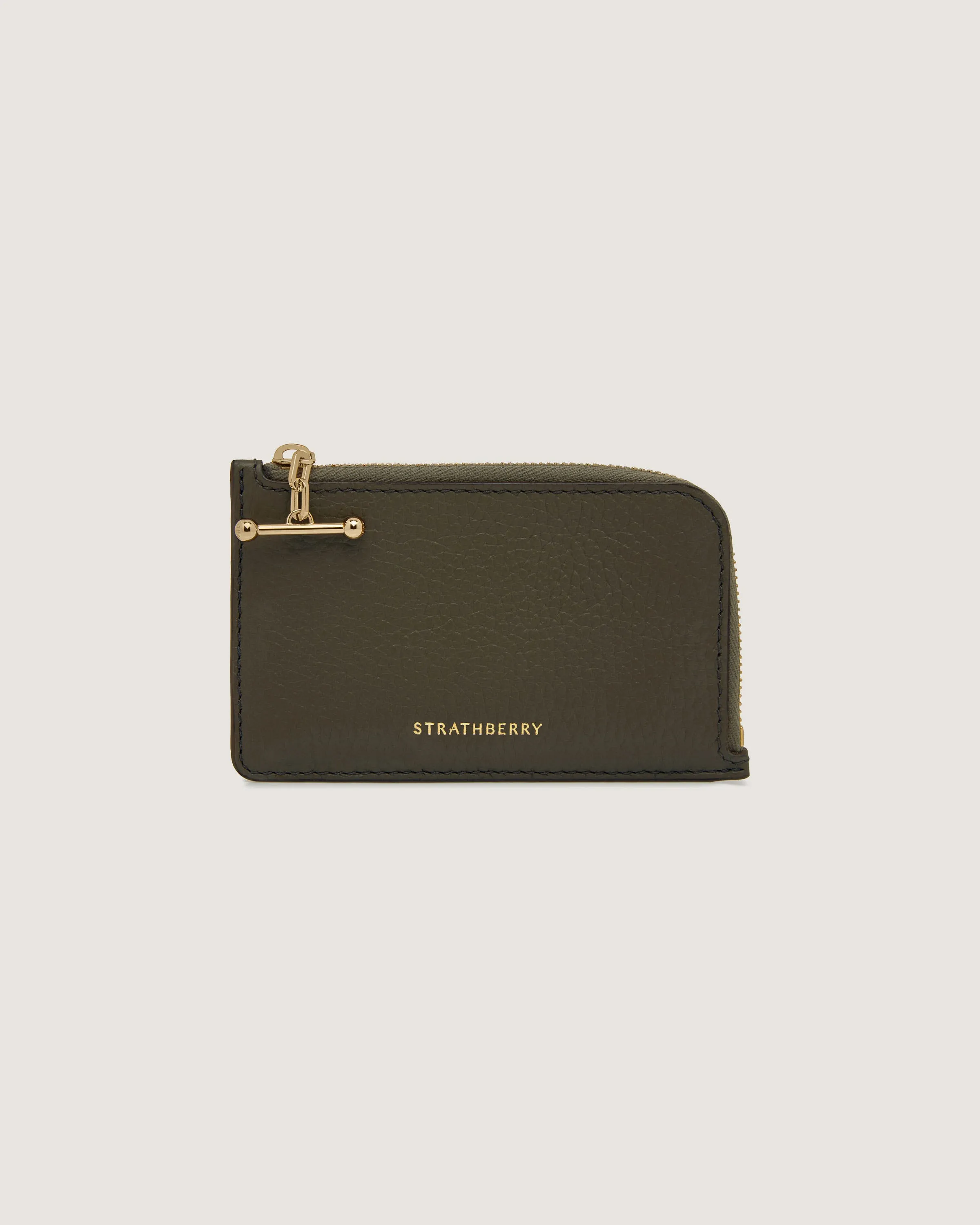 Princes Street Zip Purse - Khaki/Caramel/Diamond