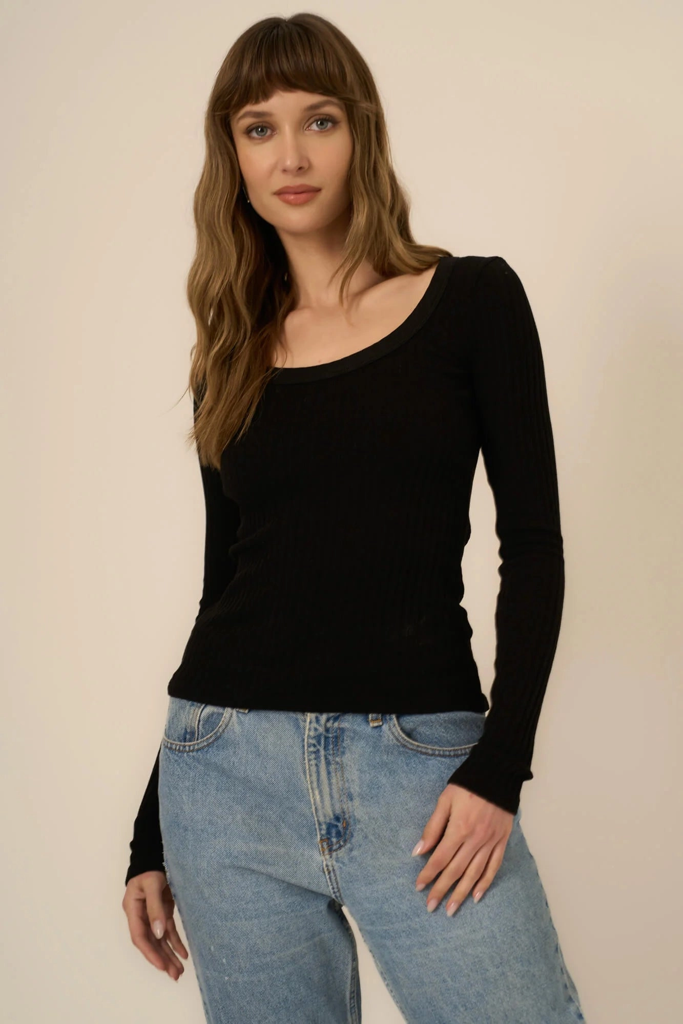 Project Social T - Black What's The Scoop Long Sleeve