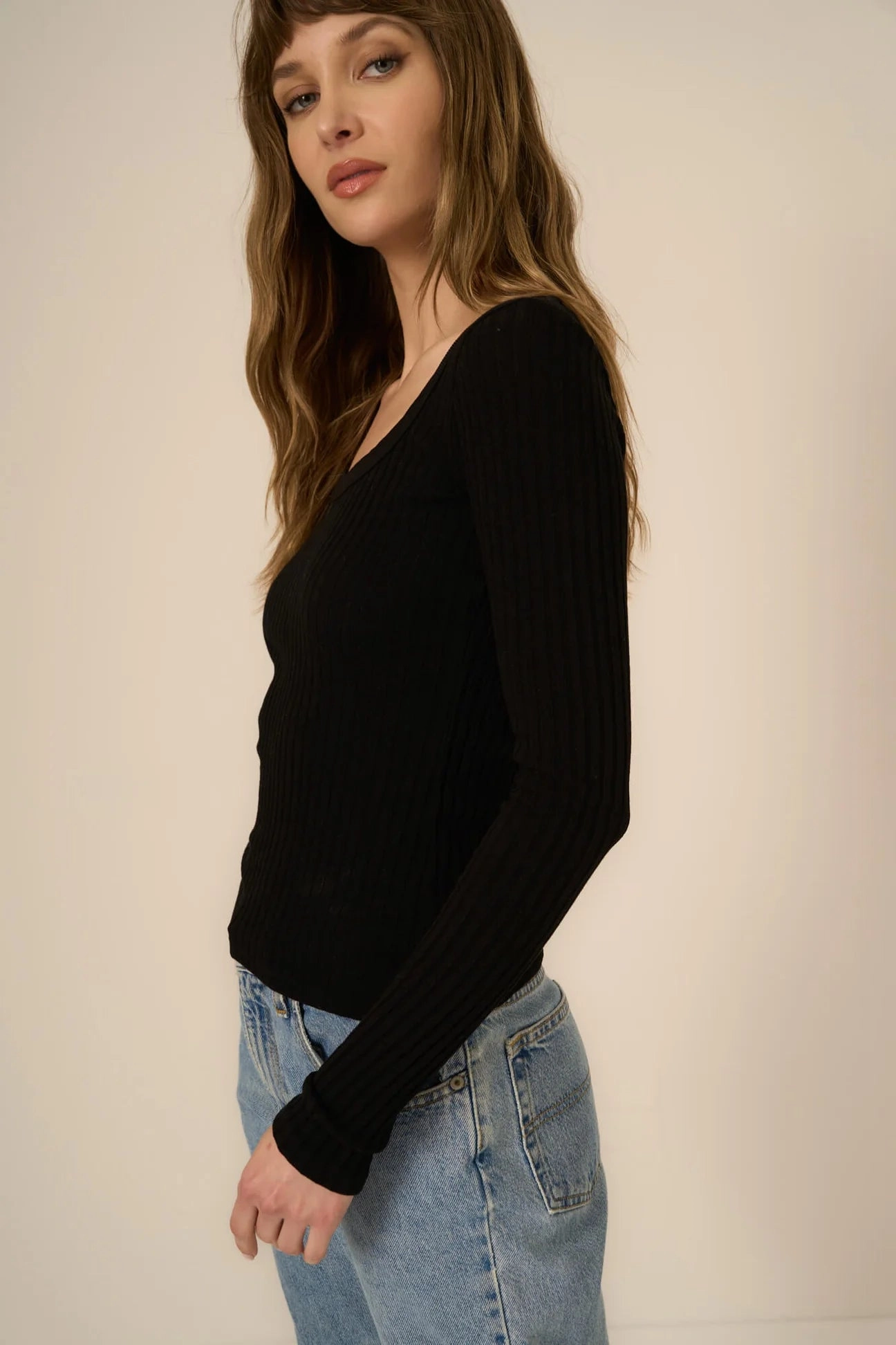 Project Social T - Black What's The Scoop Long Sleeve