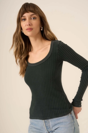 Project Social T - MW Pine What's The Scoop Long Sleeve