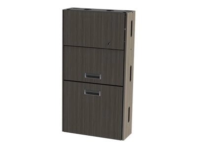 Proximity Embrace EXT-28-ARM-10 - Wall-mounted workstation - maple - maple EXT-6062-7909