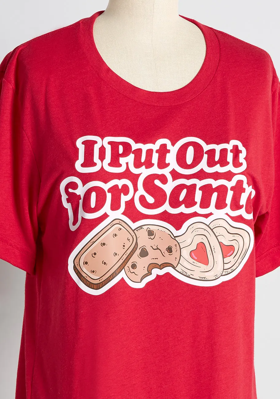 Put Out For Santa Graphic Tee
