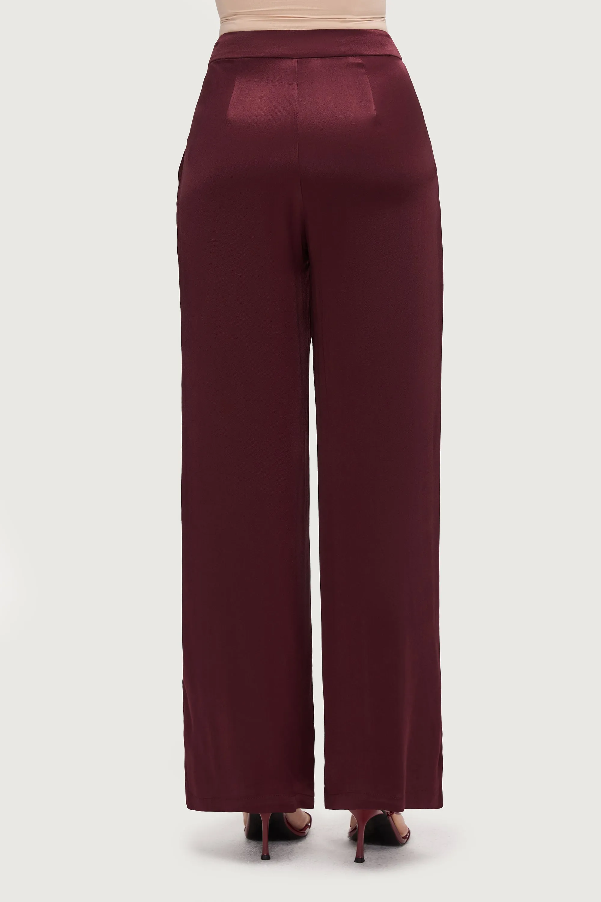 Razan Silk Wide Leg Pants - Karaz