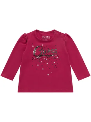 Red Long Sleeve T-Shirt (0-12M)