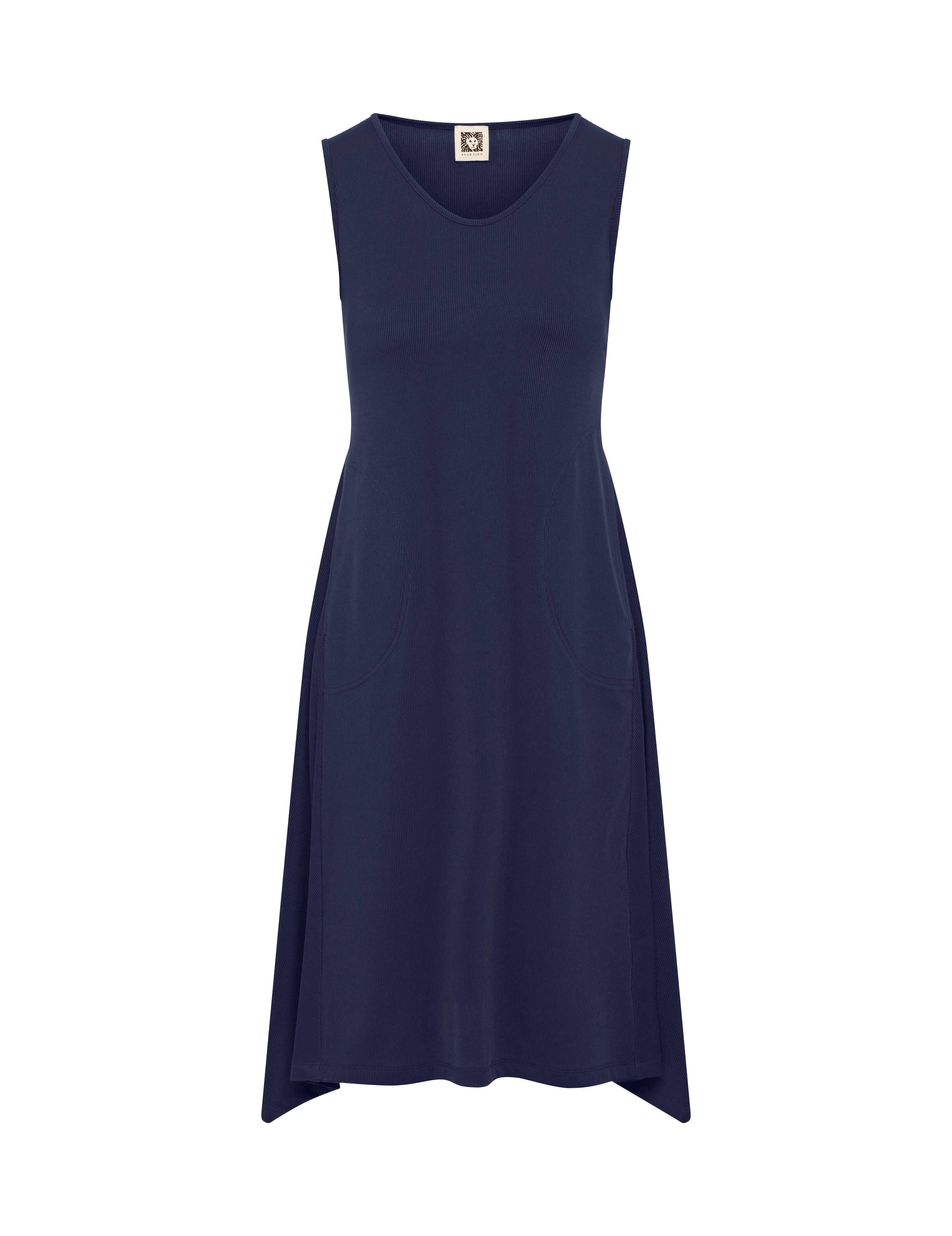 Rib Knit Twisted Waist Midi Dress- Sale