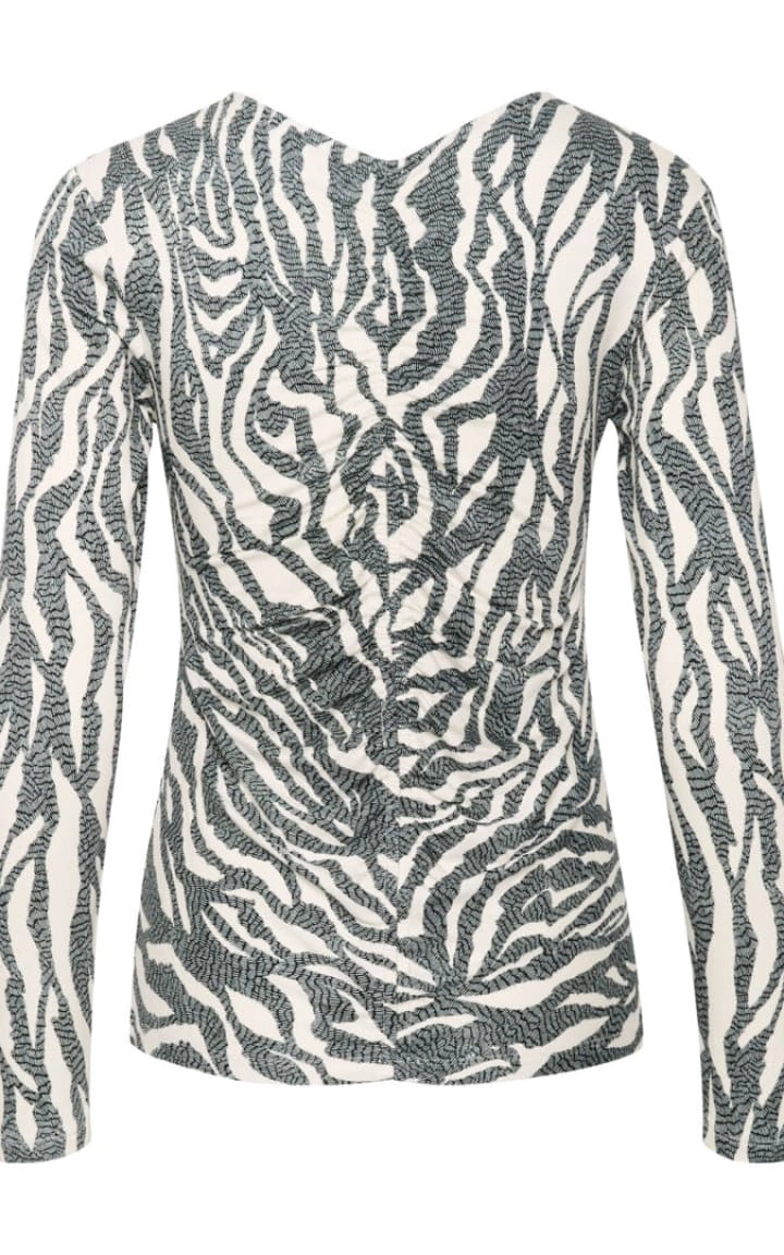Saint Tropez- Ghita Zebra Blouse