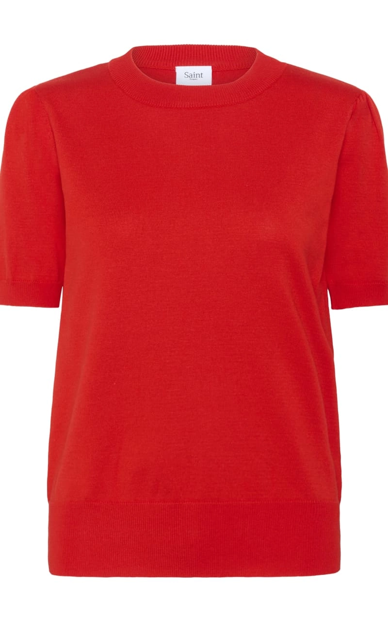 Saint Tropez- Mila Short Sleeve Pullover