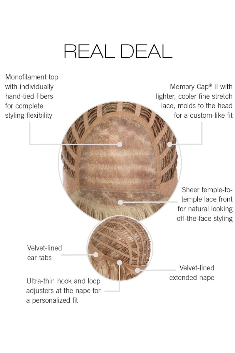 Sale - Raquel Welch Wigs - Real Deal - Color: Biscuit (RL19/23)