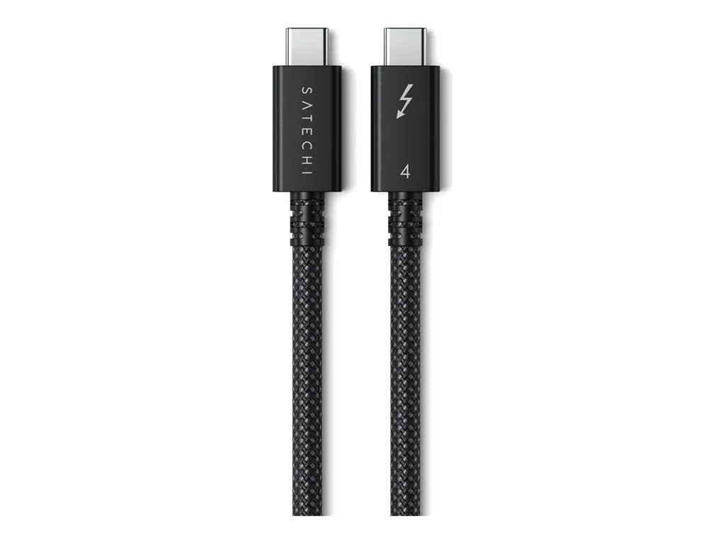 Satechi Pro - Thunderbolt cable - Thunderbolt 4 (M) to Thunderbolt 4 (M) - 3.3 ft ST-YTB100K