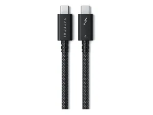 Satechi Pro - Thunderbolt cable - Thunderbolt 4 (M) to Thunderbolt 4 (M) - 3.3 ft ST-YTB100K