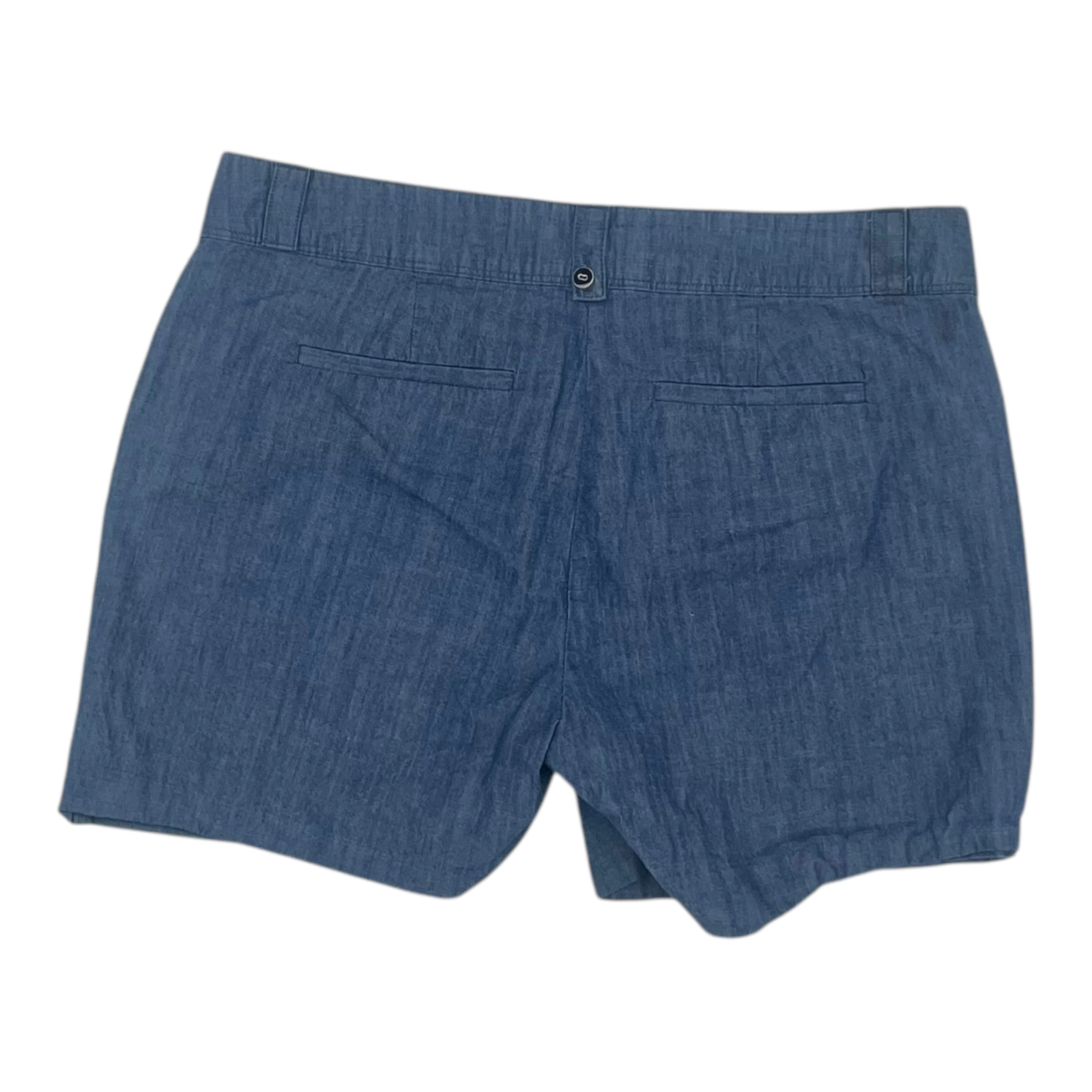 Shorts By Isaac Mizrahi In Blue, Size:10