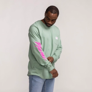 Sportiqe Miami HEAT Original Vice Wordmark Long Sleeve Tee