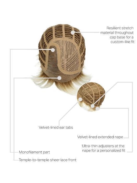 Stylish Flair by Gabor | Synthetic Lace Front Wig (Mono Part) | CLOSEOUT