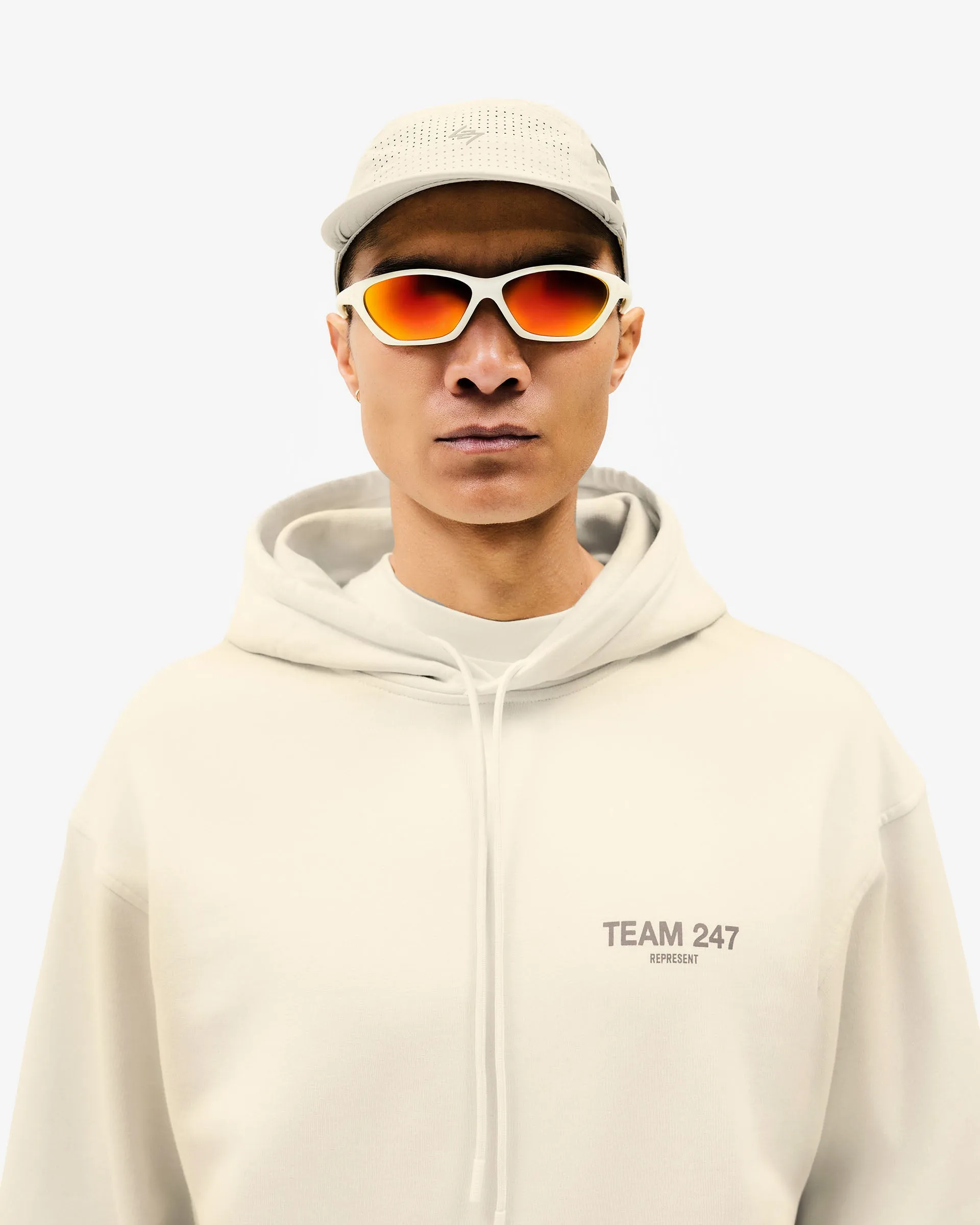 Team 247 Oversized Hoodie - Cream