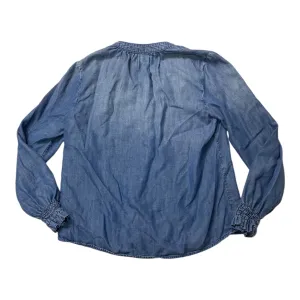Top Ls By Cloth & Stone In Blue, Size:Xs