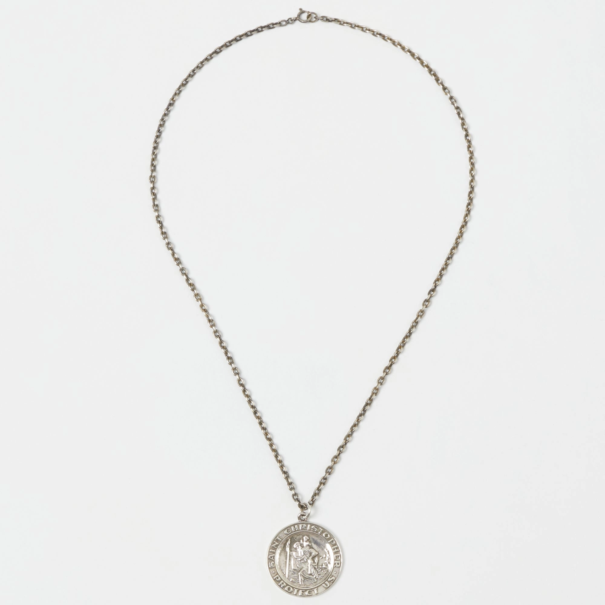 TOYS McCOY TMA1617 St. Christopher Pendant - Silver