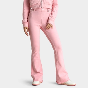 True Religion Wash Raw Edge Big T Track Pants / Candy Pink