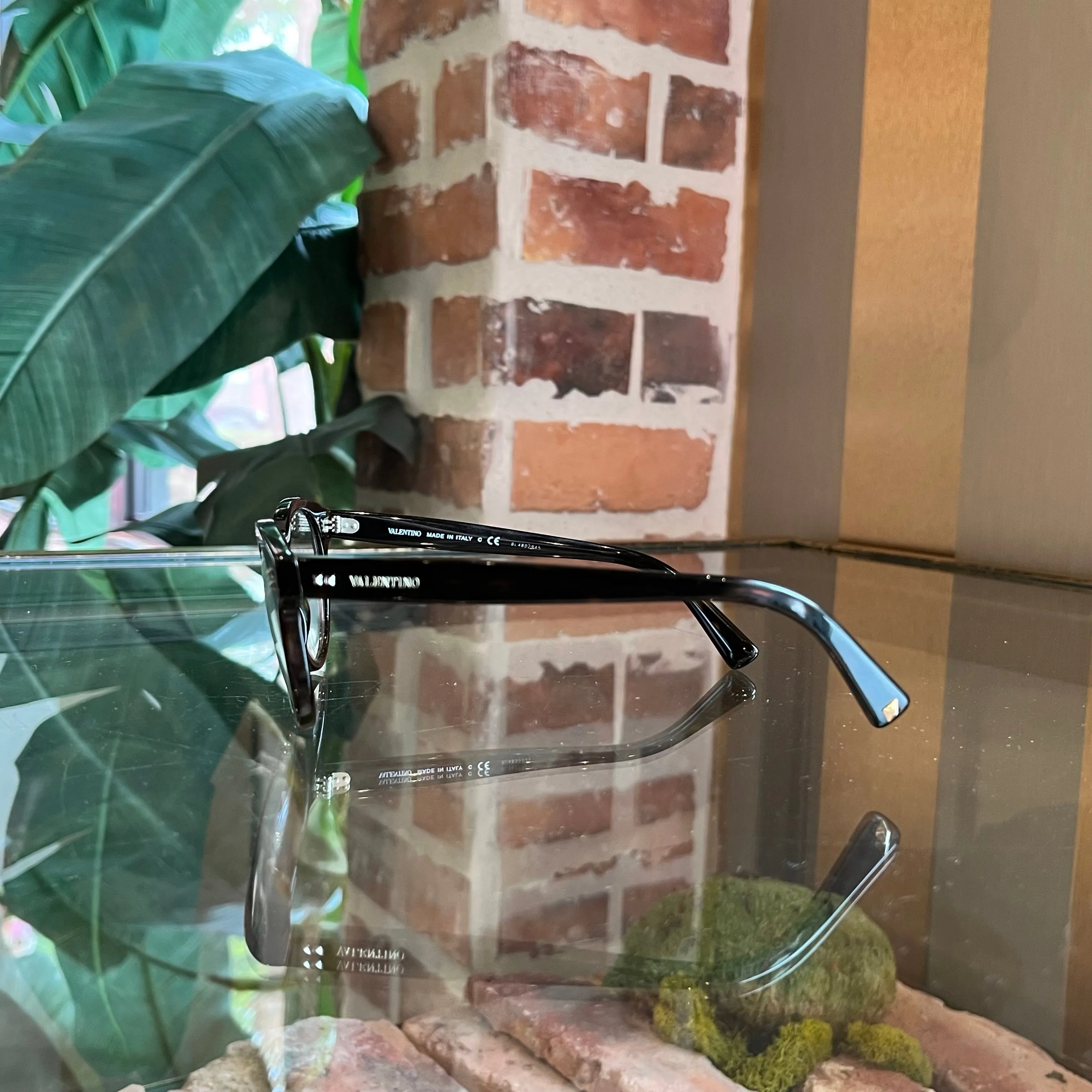 VALENTINO VA4009-C-B Brown Tortoise Shell Acetate Eyeglasses