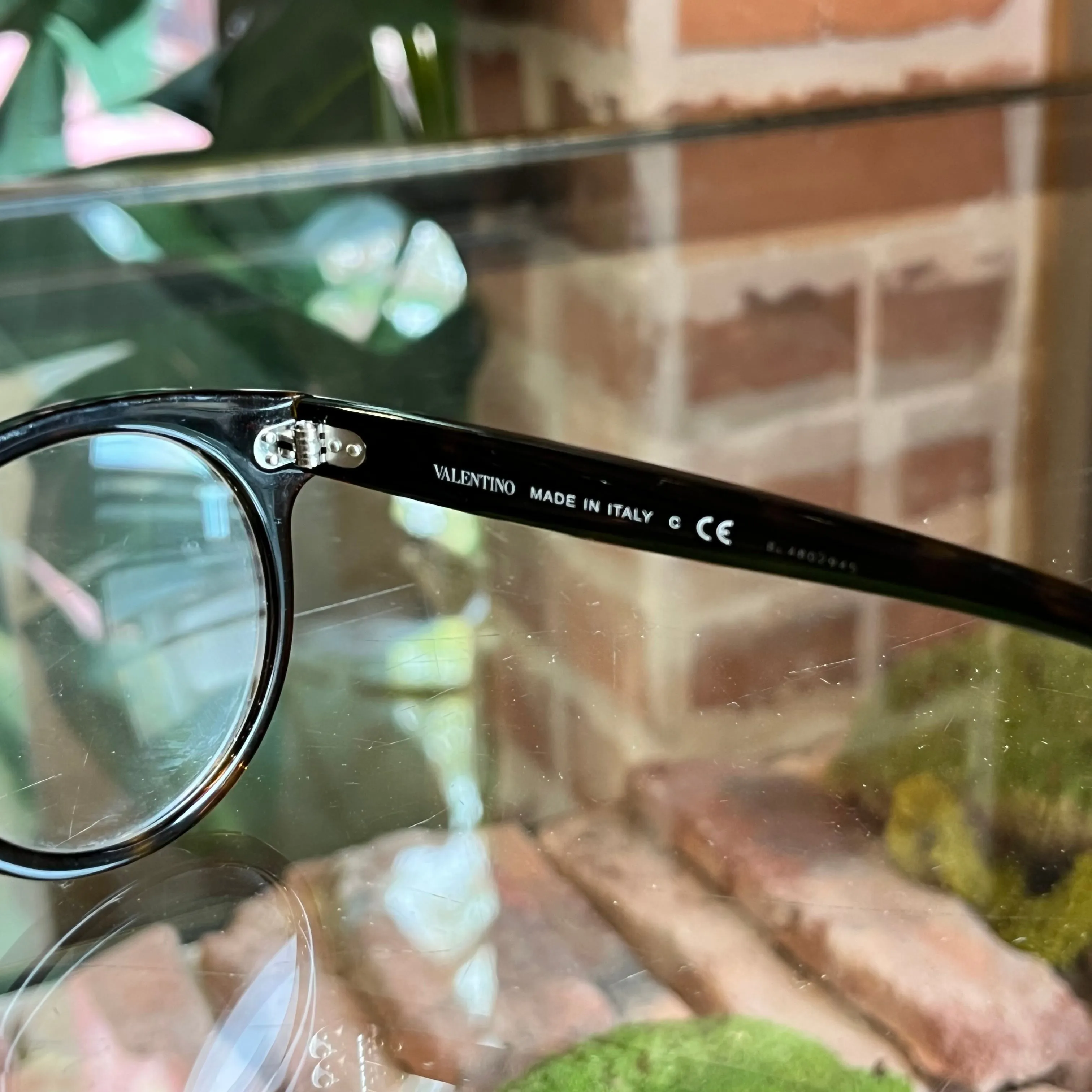VALENTINO VA4009-C-B Brown Tortoise Shell Acetate Eyeglasses