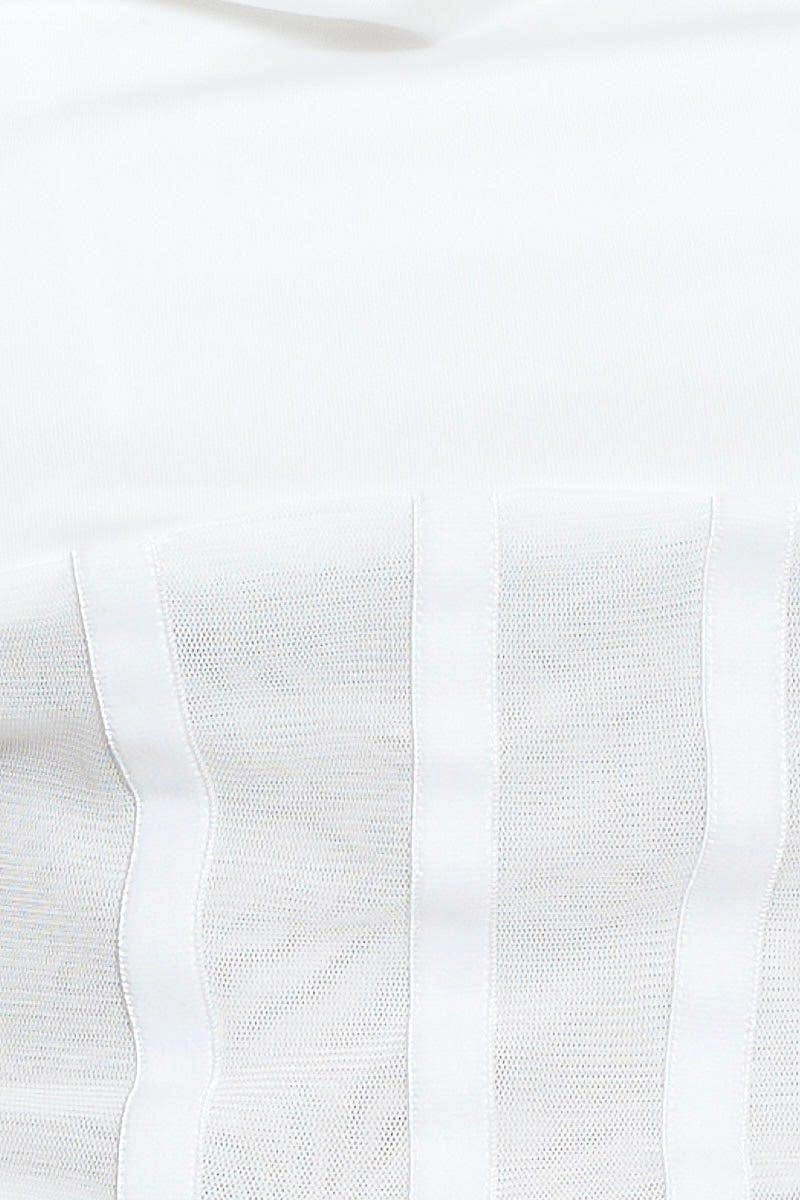 White Crop Top