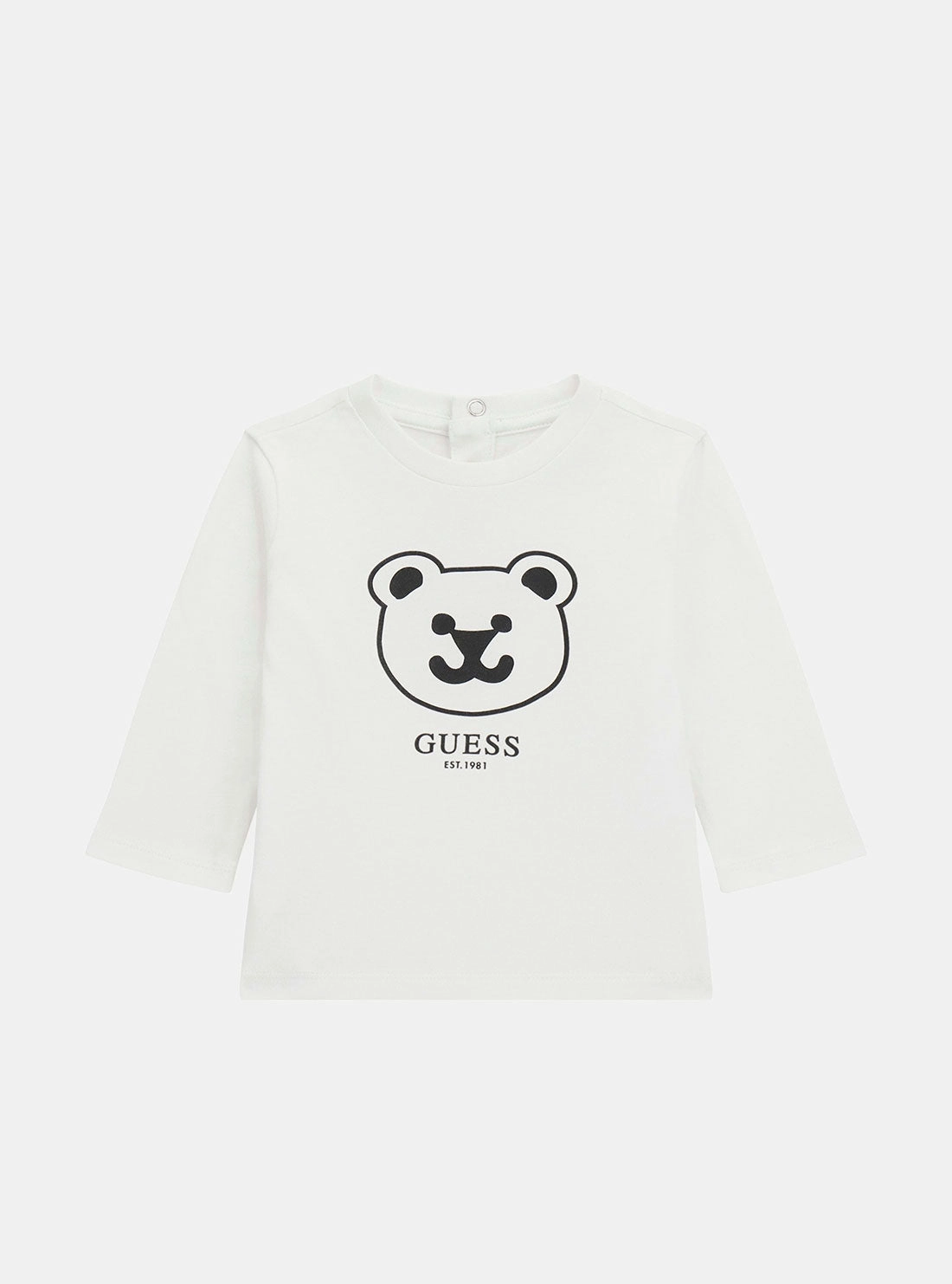 White Long Sleeve T-Shirt (0-12M)