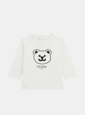 White Long Sleeve T-Shirt (0-12M)