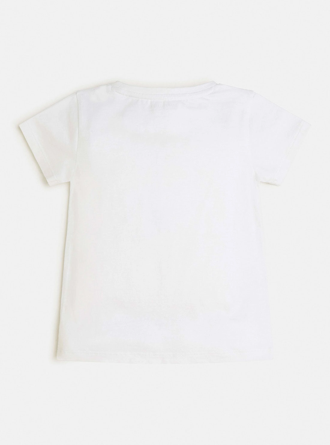 White Pink Guess Logo T-Shirt (2-7)