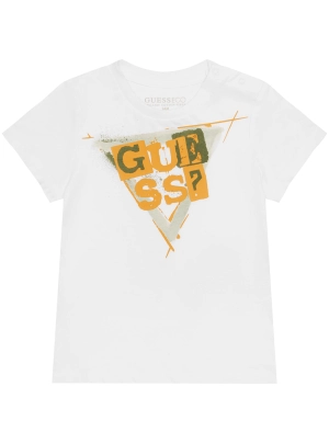 White Short Sleeve T-Shirt (3-18M)