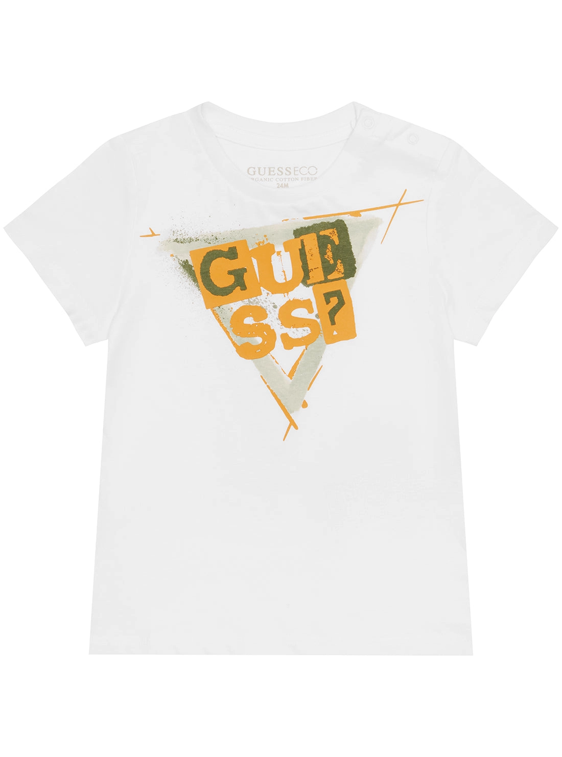 White Short Sleeve T-Shirt (3-18M)