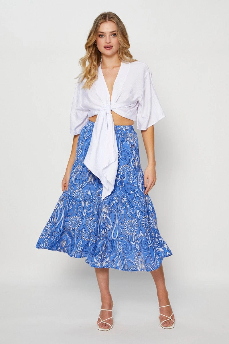 White Wrap Kimono Three-Quarter Crop