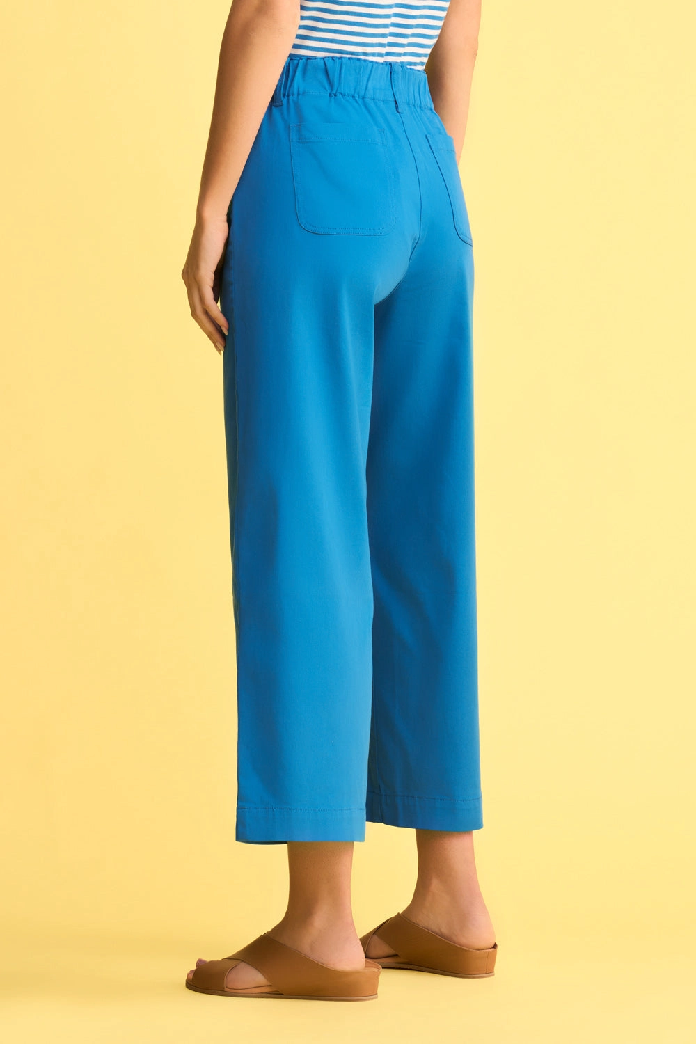 Wide Leg Pant - Indigo Blue