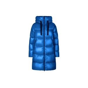 Women's Isabel Hooded Puffer Coat in Blue Berry