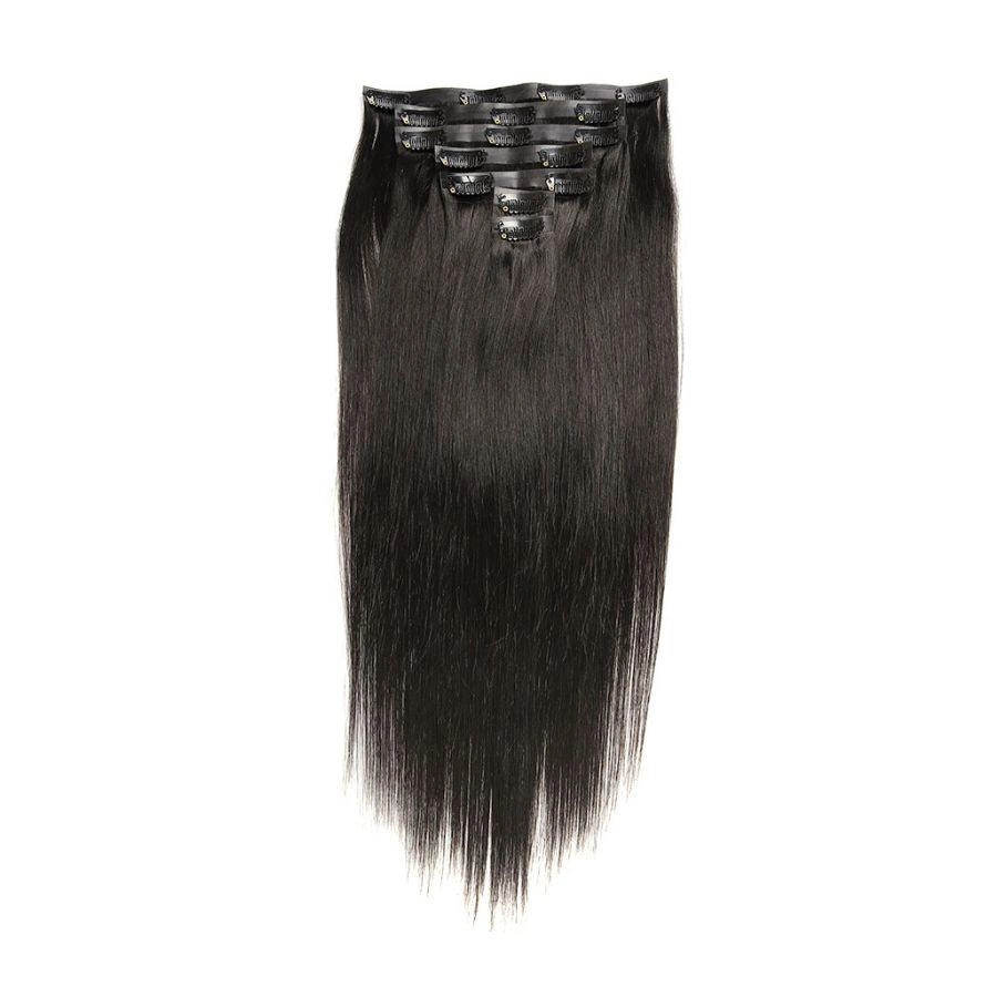 WOWANGEL Straight Seamless Clip Ins Hair Extensions